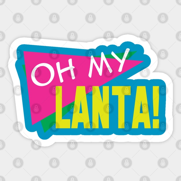 Oh MY LANTA! Sticker by PixelDot Gra.FX Collection